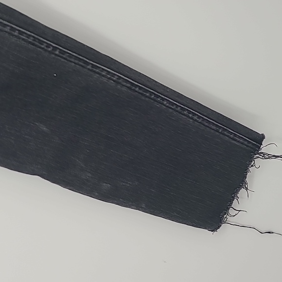 Rag & Bone black skinny jeans raw hem size 27 - Picture 3 of 12